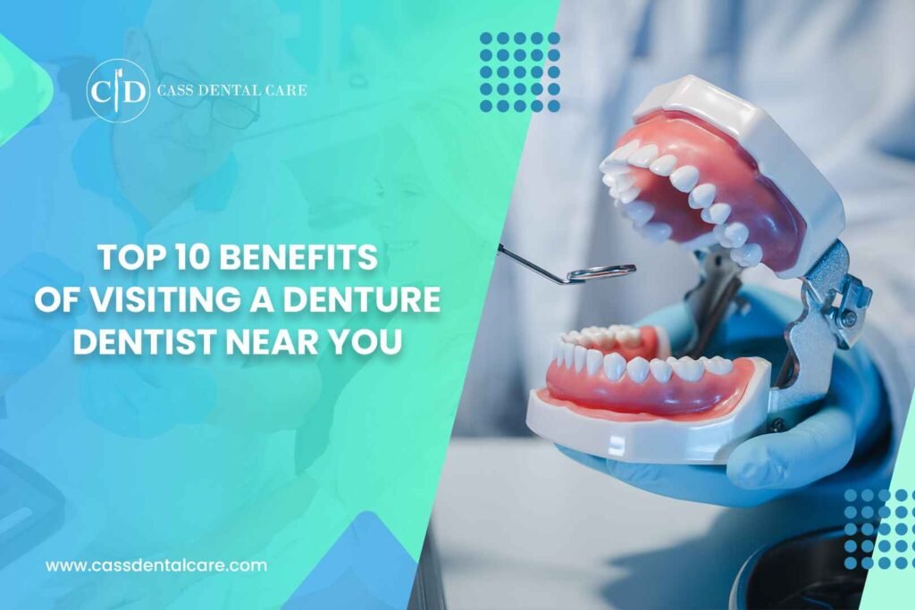 Top 10 Benefits of Visiting a Denture Dentist Near You